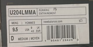 New Balance 204L Talla 43 Marrones