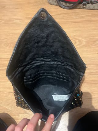 Bolso de mano fiesta con diamantes