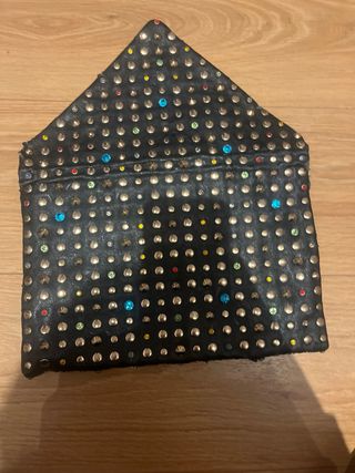 Bolso de mano fiesta con diamantes