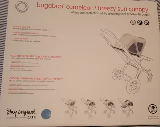 Capota Bugaboo color azul claro