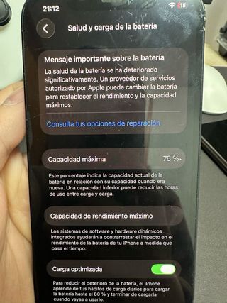 iPhone 12 256 GB Negro