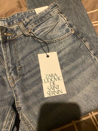 Pantalón vaquero Zara x Ludovic