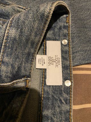 Pantalón vaquero Zara x Ludovic