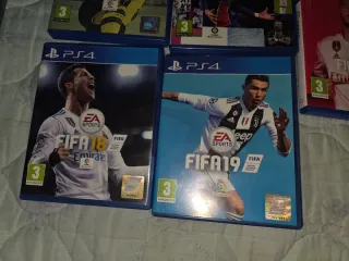 Lote 5 Juegos PS4 FIFA (17, 18, 19, 20, 21)