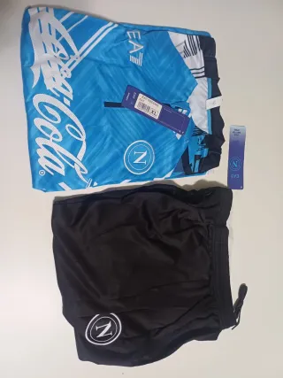 Tuta EA7 Uomo Blu/Nera Taglia XL