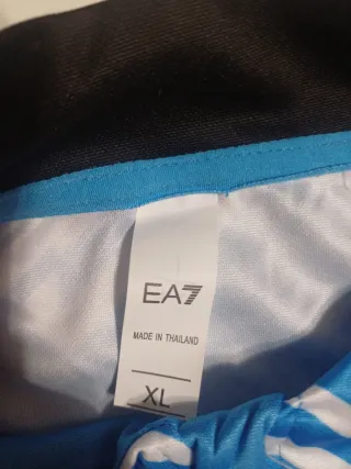 Tuta EA7 Uomo Blu/Nera Taglia XL