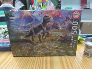Puzzle Educa 500 Piezas Dinosaurios