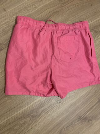 Bañador rosa Hollister