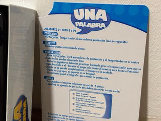 Juego de Mesa Una Palabra Falomir