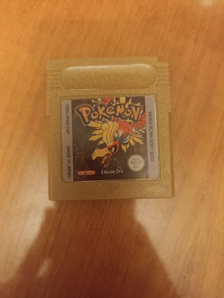 Pokemon Oro Nintendo Game Boy
