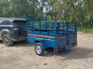 Remolque 200x130 1 eje doble puerta