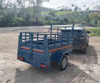 Remolque 200x130 1 eje doble puerta