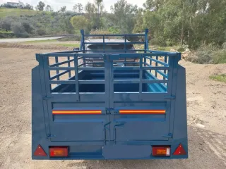 Remolque 200x130 1 eje doble puerta