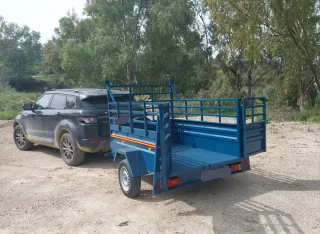 Remolque 200x130 1 eje doble puerta