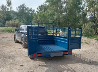 Remolque 200x130 1 eje doble puerta