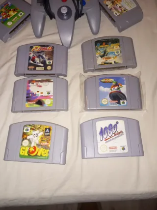 Nintendo 64 + 8 Giochi
