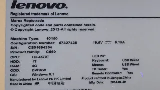 Computer Lenovo C560 per Ricambi