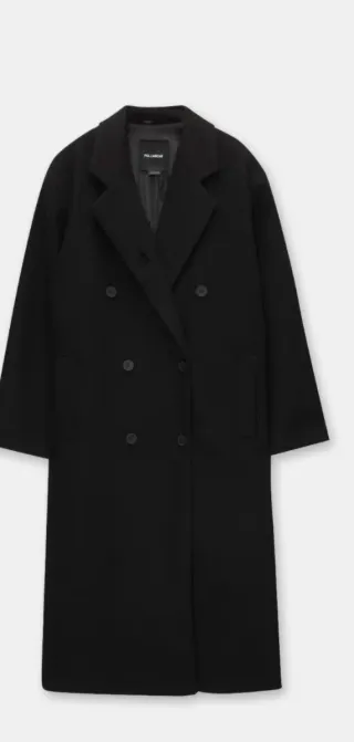 Abrigo Pull&Bear azul marino