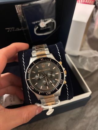 Reloj Maserati Oro y Plata