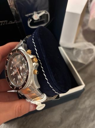 Reloj Maserati Oro y Plata