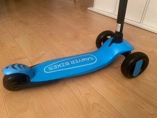 Patinete SAWYER BIKES azul 3 ruedas