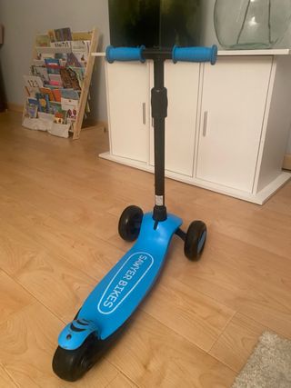 Patinete SAWYER BIKES azul 3 ruedas