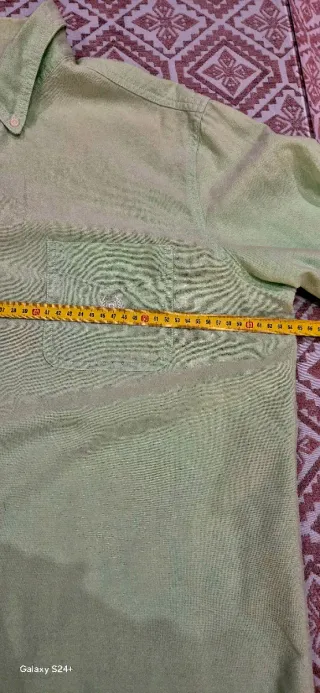 Camisa Chaps Verde Hombre