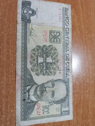 Lote 3 Billetes Cuba