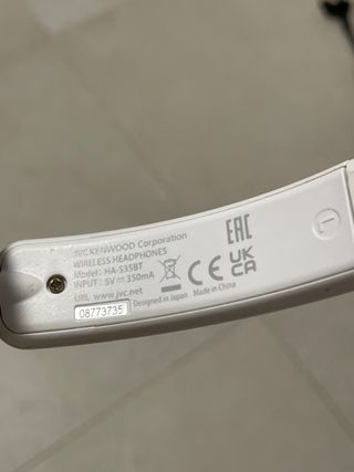 Auriculares JVC Diadema Blancos