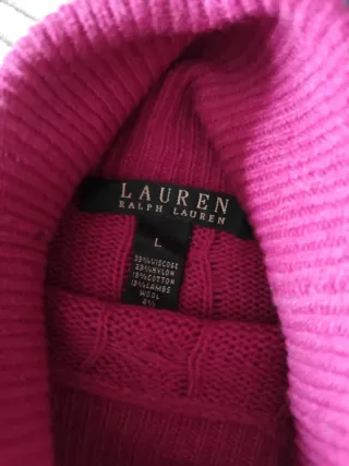 Jersey Ralph Lauren Fucsia Talla L