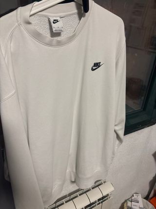 Sudadera Nike Blanca Talla XL