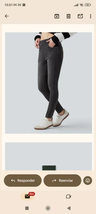 Pantalones pitillo negros Halara