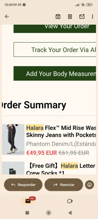 Pantalones pitillo negros Halara