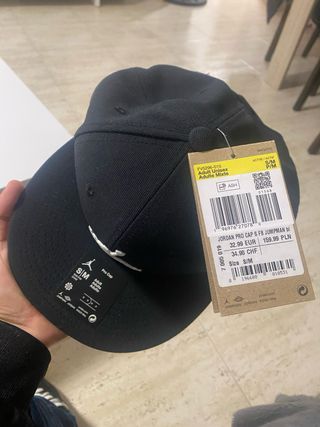 Gorra Jordan Negra Pro Cap