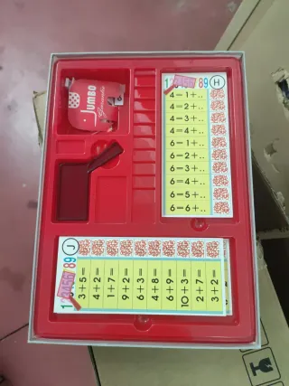 Juego infantil jugar con cifras de Jumbo