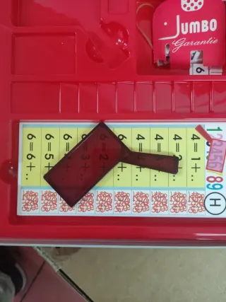 Juego infantil jugar con cifras de Jumbo