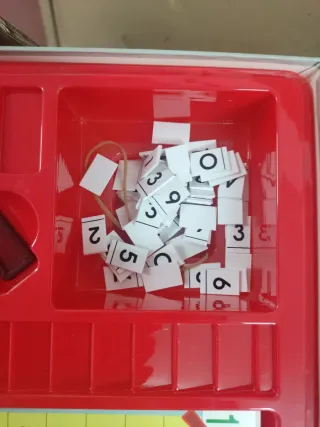 Juego infantil jugar con cifras de Jumbo