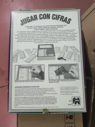 Juego infantil jugar con cifras de Jumbo
