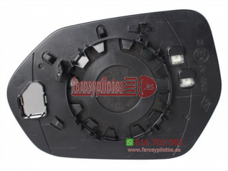 Espejo Cristal + Base Derecho Toyota Yaris Años 2