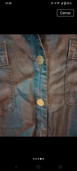 Camisa vaquera Cortefiel