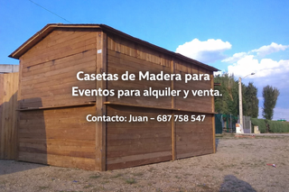 Casetas de Madera para Eventos