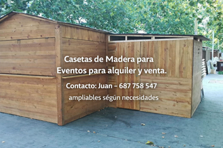 Casetas de Madera para Eventos