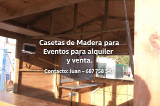 Casetas de Madera para Eventos