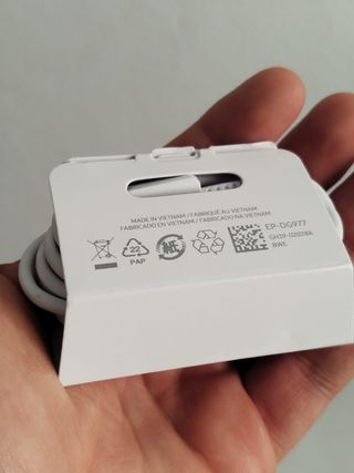 Cargador Samsung USB-C Superrápido 25W