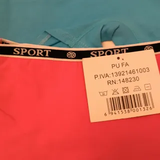 6 Braguitas pantalón SPORT nuevas