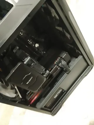 Torre PC Gaming Negra RGB