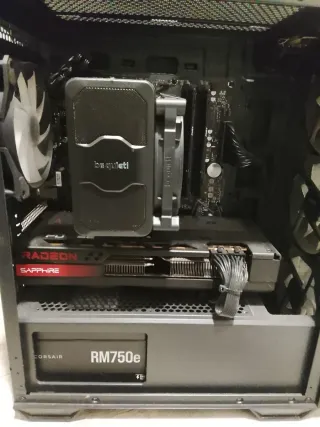 Torre PC Gaming Negra RGB