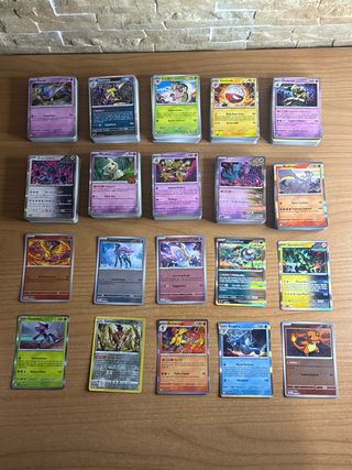 Lotto 500 Carte Pokémon Varie