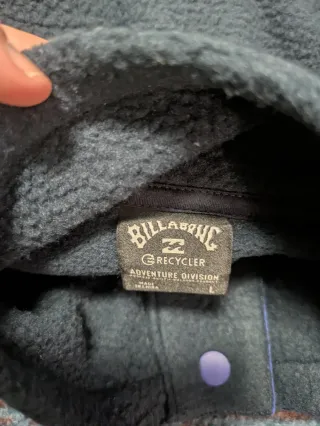 Sudadera forro polar Billabong con estampado