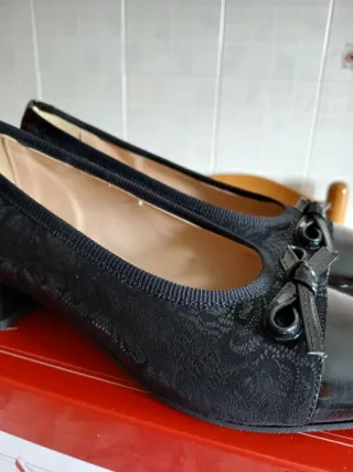 Ballerine Lady nere con fiocco